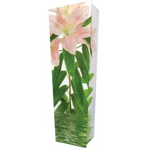 Lily Beauty… - Personalised Picture Coffin with Customised Design.